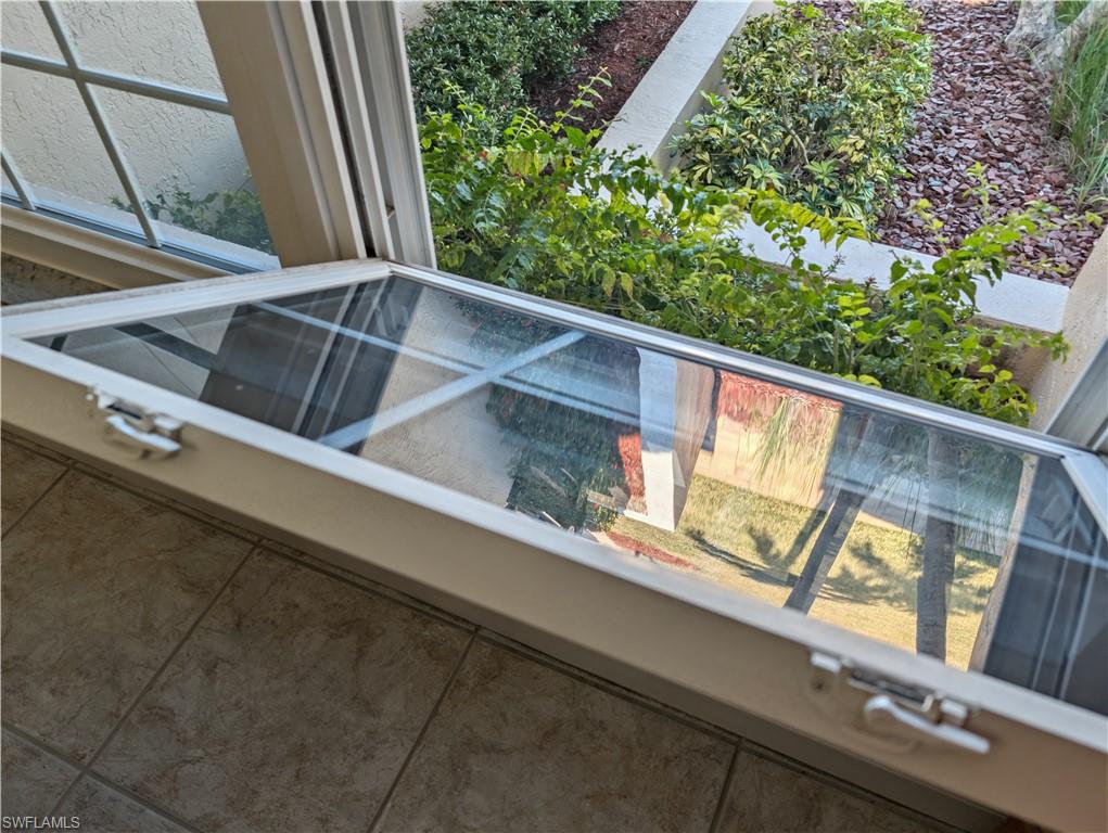 Energy Efficient, Double Paned, IMPACT WINDOWS, that Tilt Inward for EASE OF CLEANING