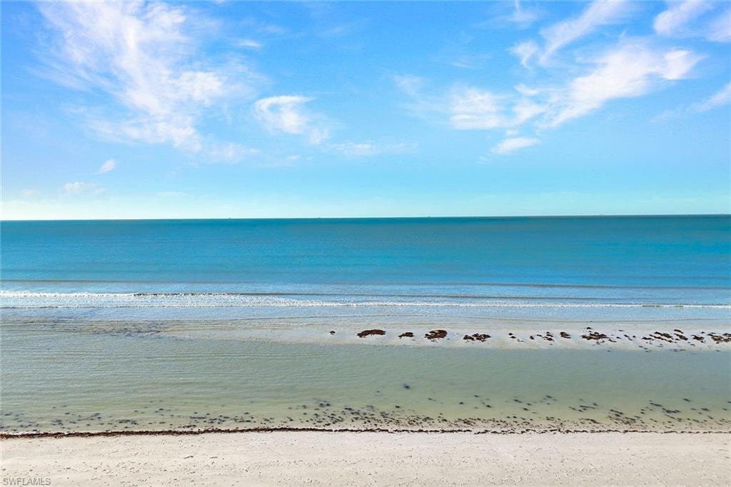 Water view featuring local beach