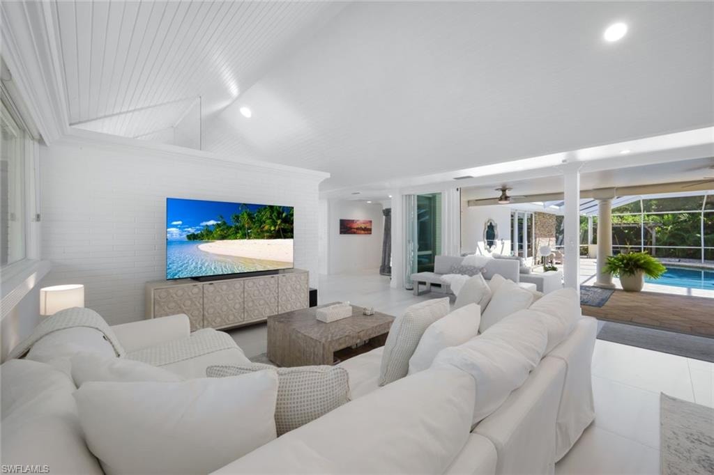 Gorgeous finished vaulted ceilings