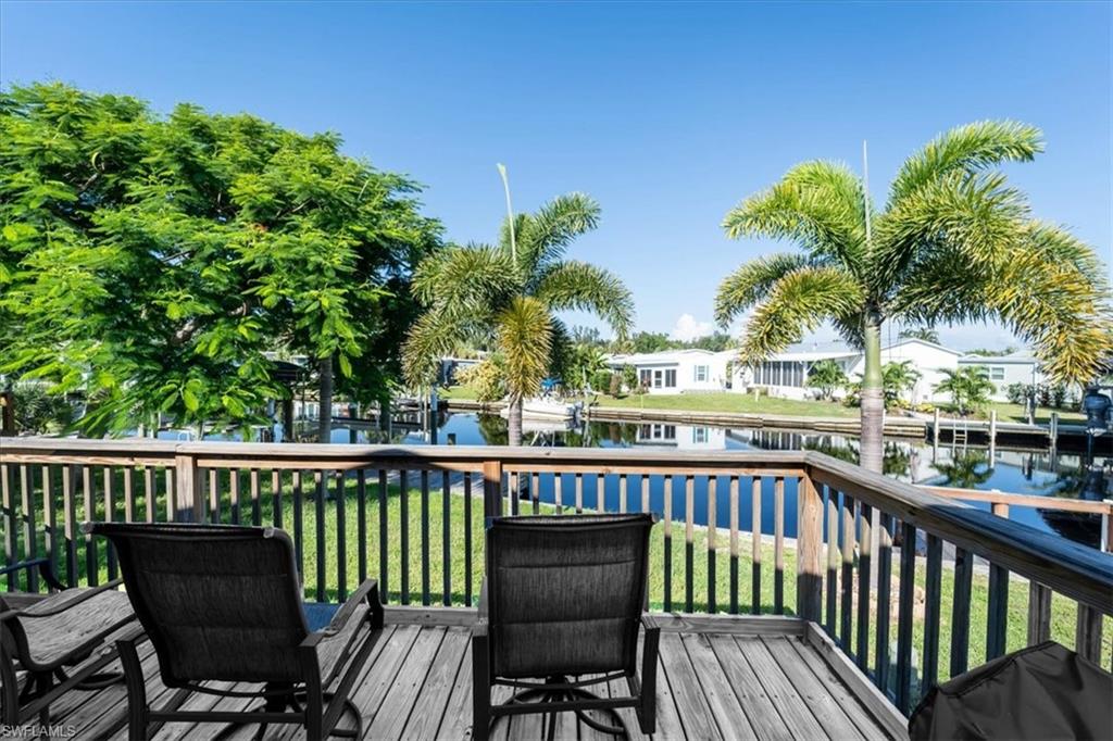 Oversized Deck Designed for Entertaining and Relaxing with Breathtaking Water Views