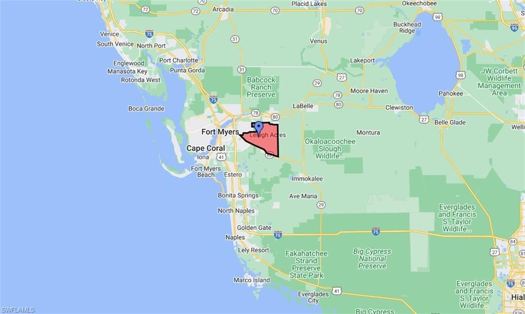 Map of property with streets / nearby areas