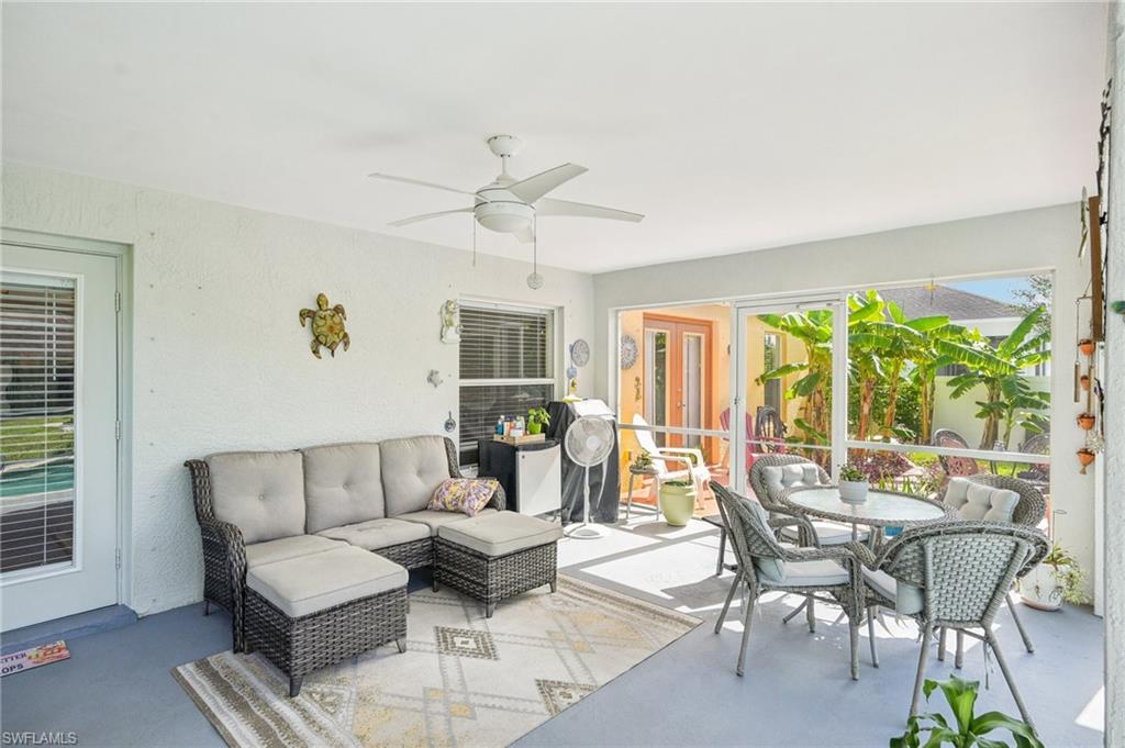 Covered lanai