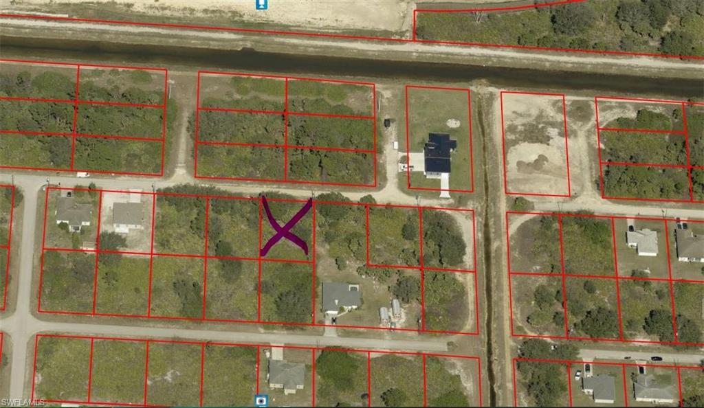 Map / location featuring property parcel outlined