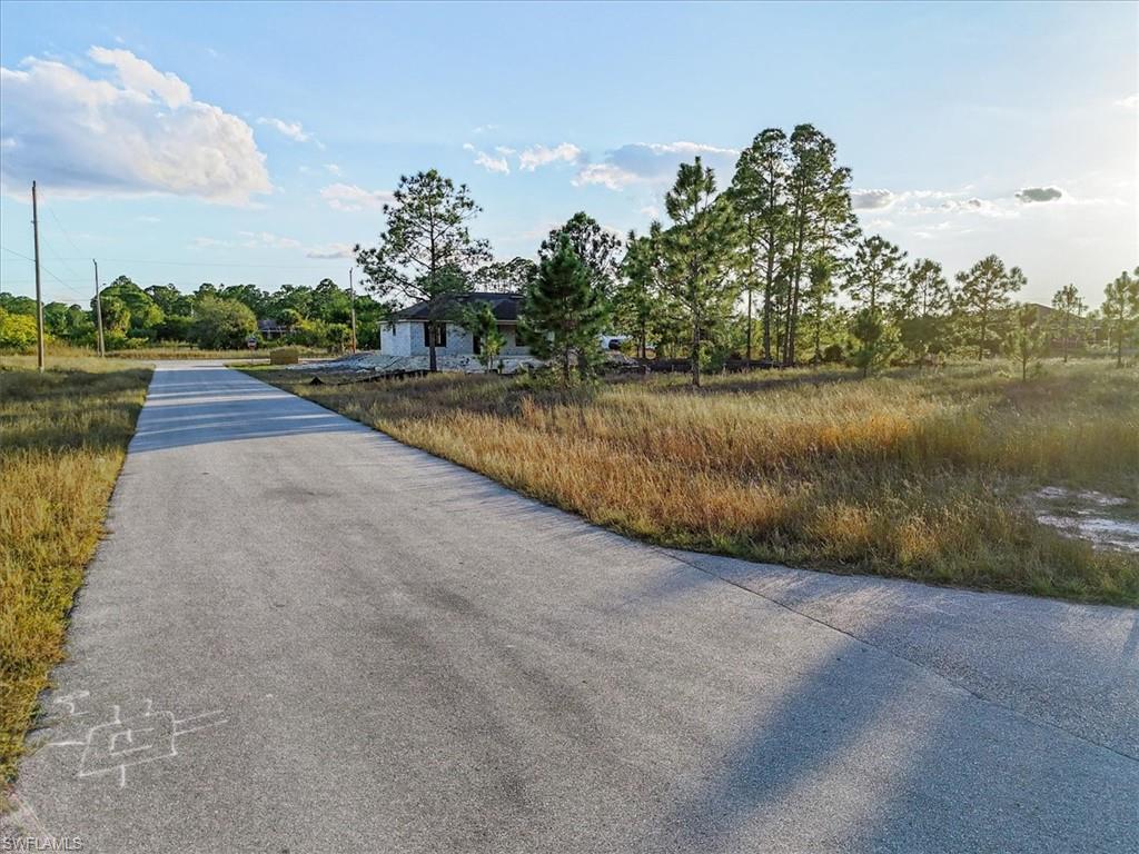 View of asphalt road