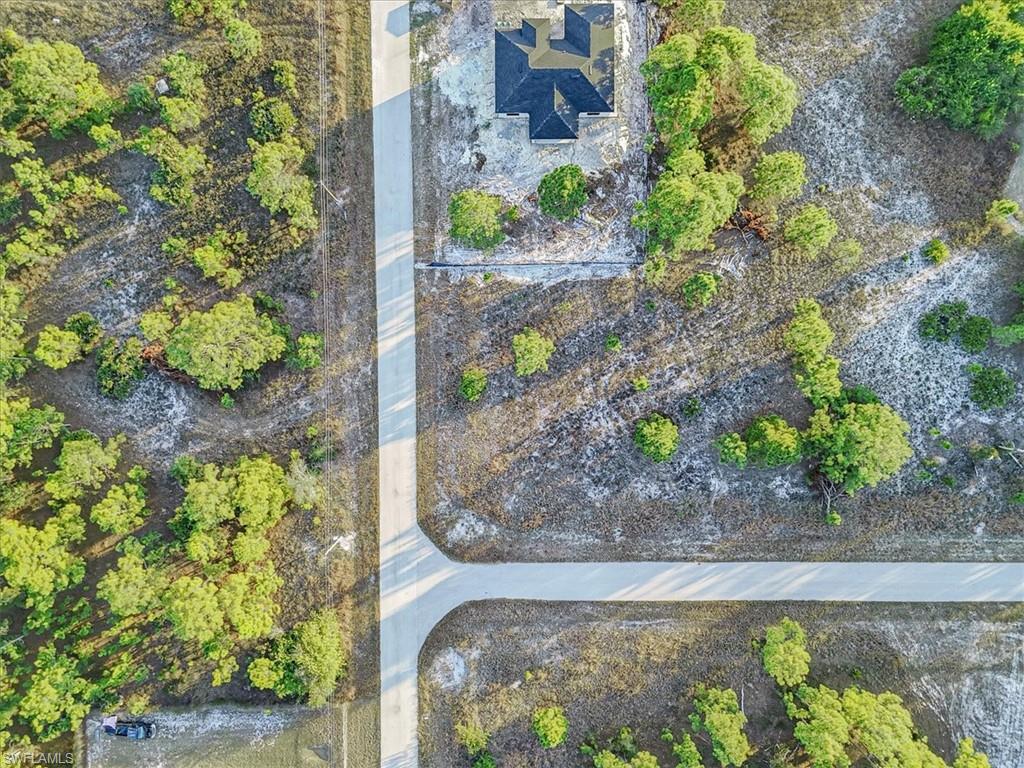 Aerial view of property's location