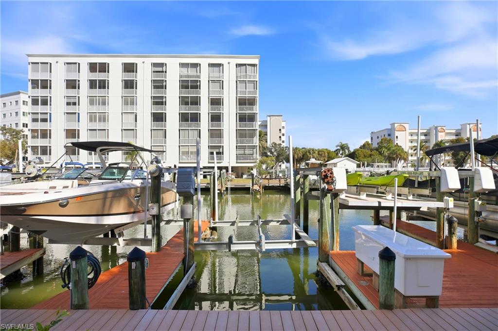 Boat Slip #104 directly on from condo, giving very easy access for loading your boat for a day out on the water.