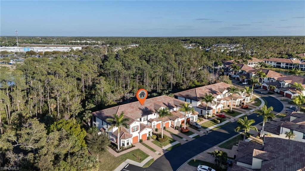 Aerial view of property's location - unit #101 is on the end closest in the photo.