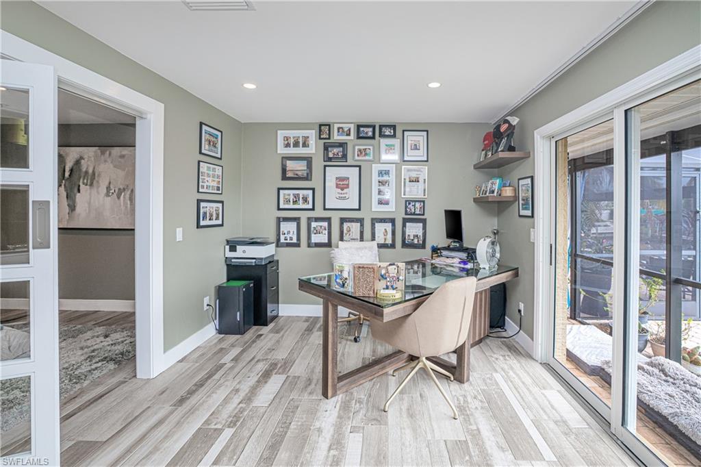 Bonus room Adjacent to primary bedroom currently being utilized as office