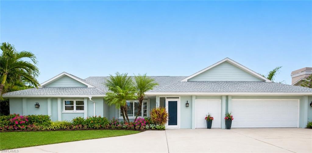 Digitally Enhanced photo with fresh paint and landscaping