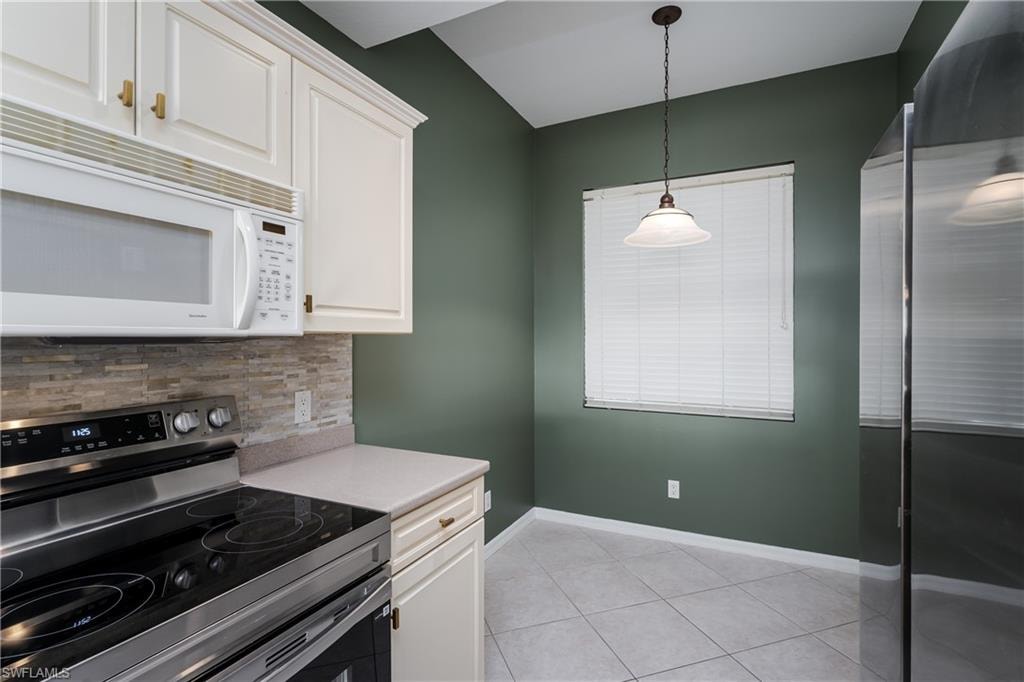 New stainless steel appliances