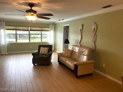With some furniture