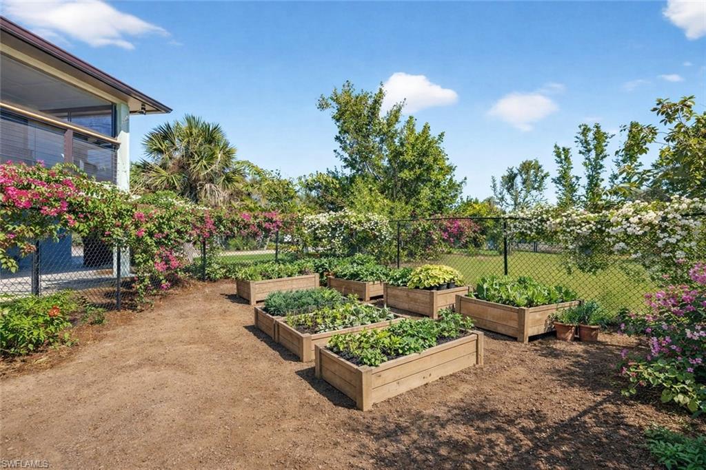 Separate Fenced Area Perfect For a Garden, Dog Run, Chicken Coop or Honey Farm
