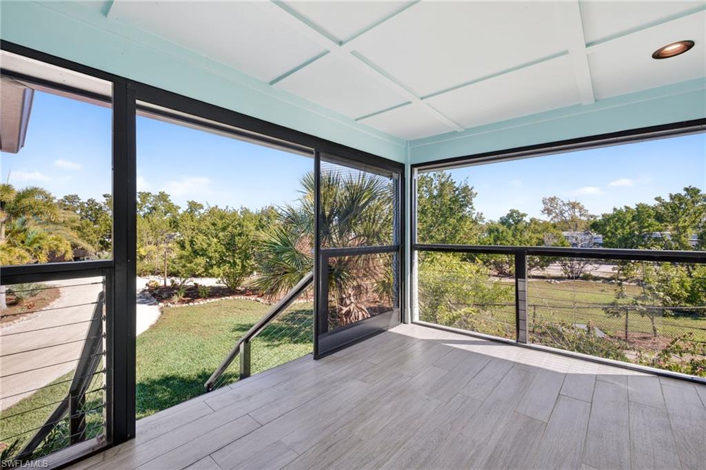 Entrance with large 14X9 porch has noseeum screening and new sliding doors for maximum exposure.