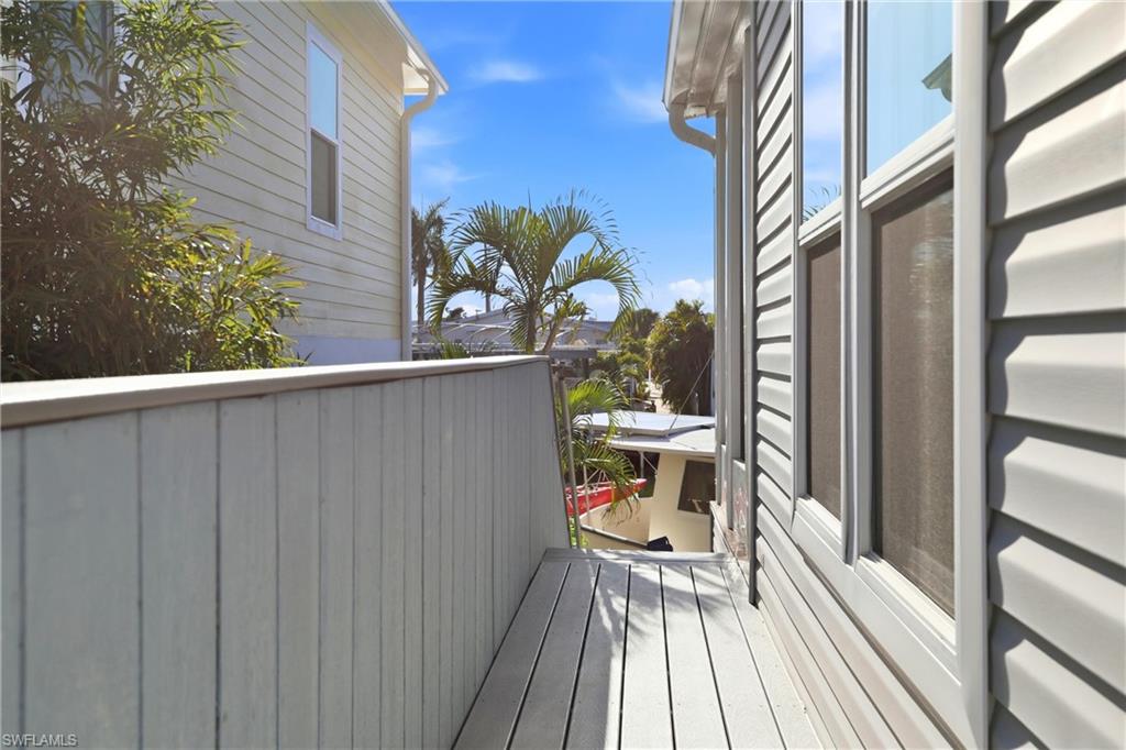 View of deck