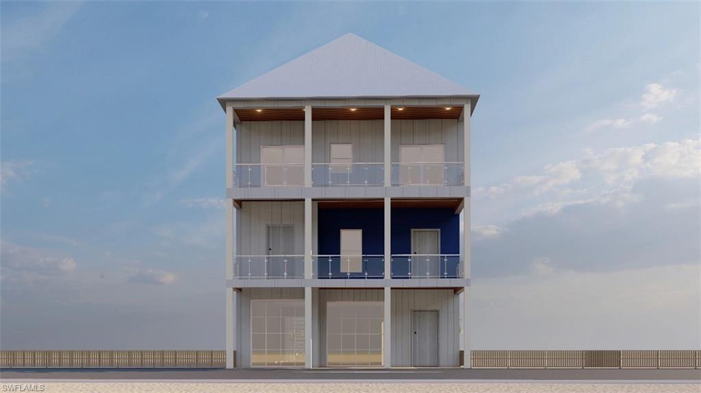 3D rendering of front of home - virtually enhanced