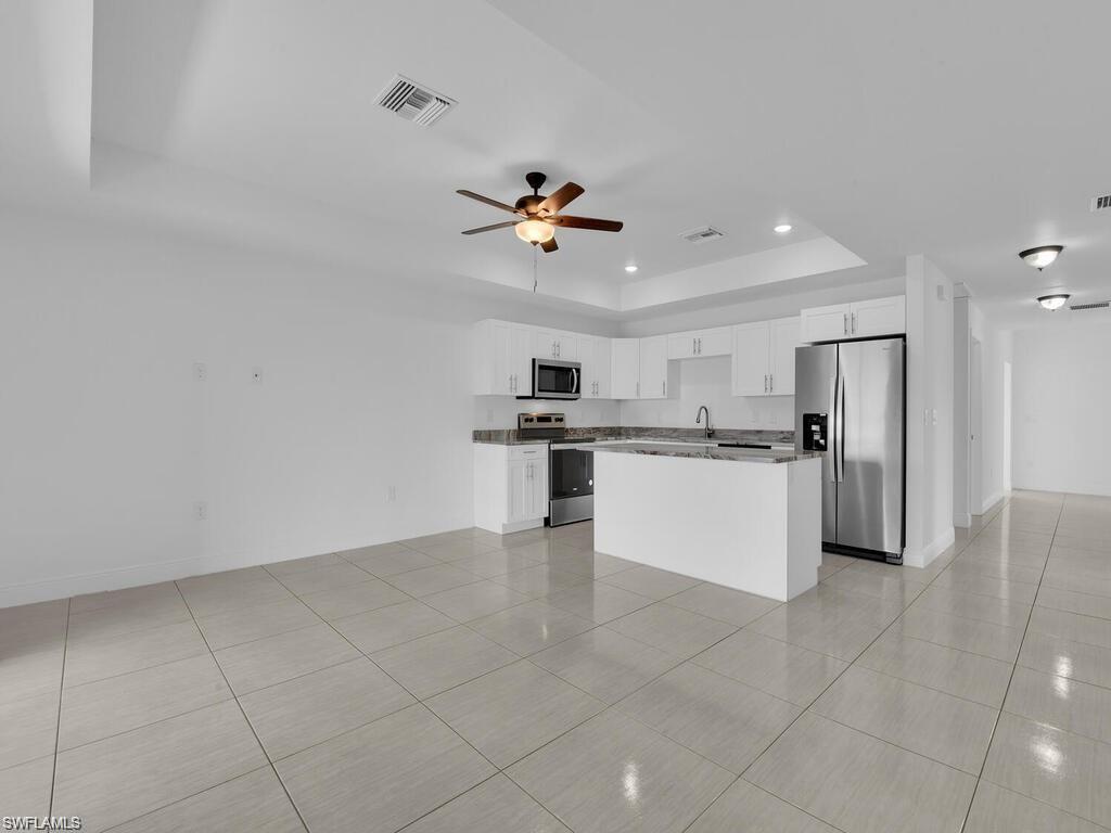 open concept floor plan