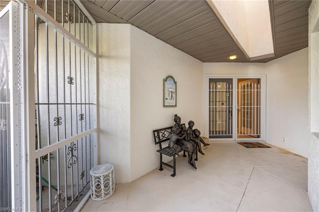 Entrance to property