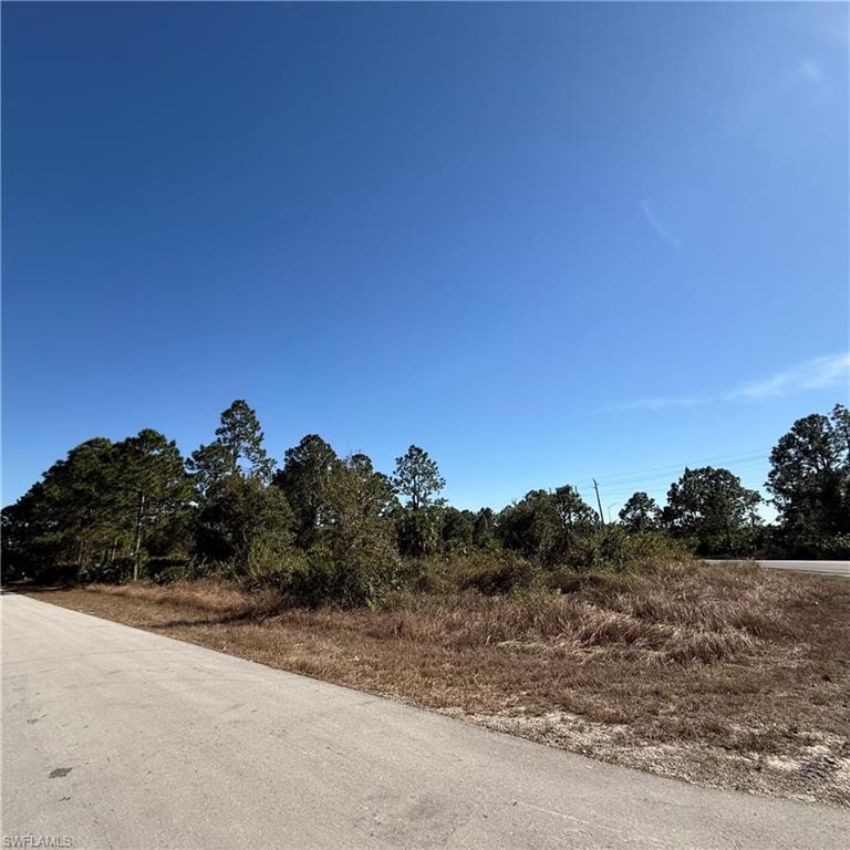 View of asphalt road