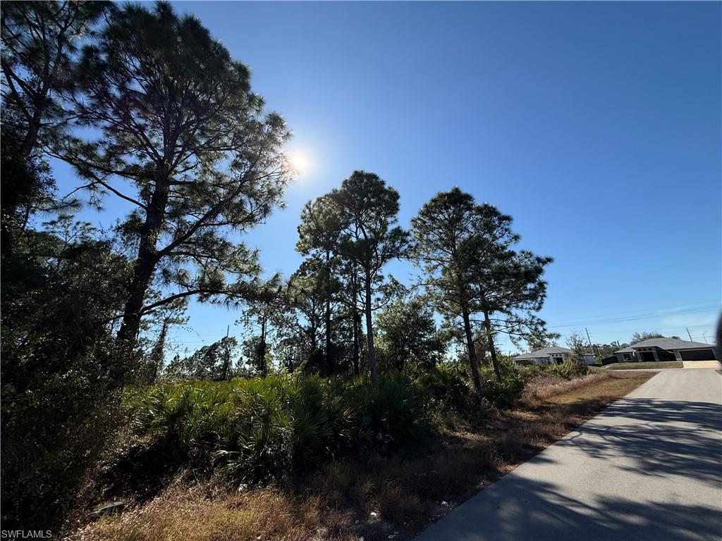 View of asphalt road