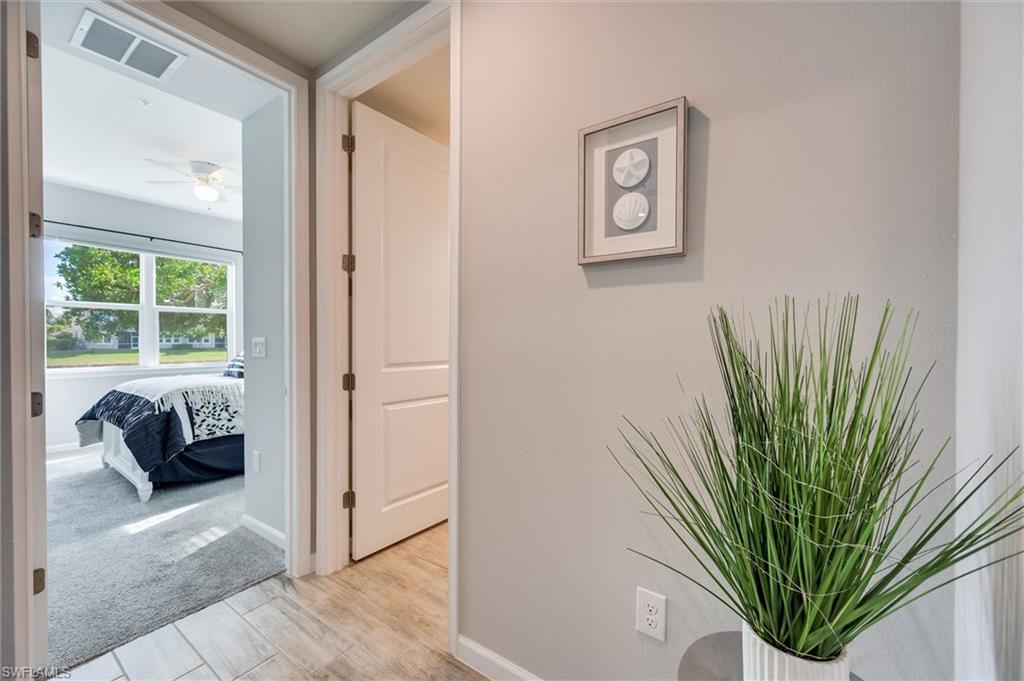 Corridor to guest bedroom