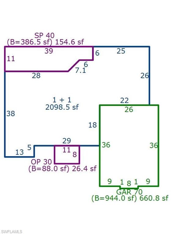 View of room layout