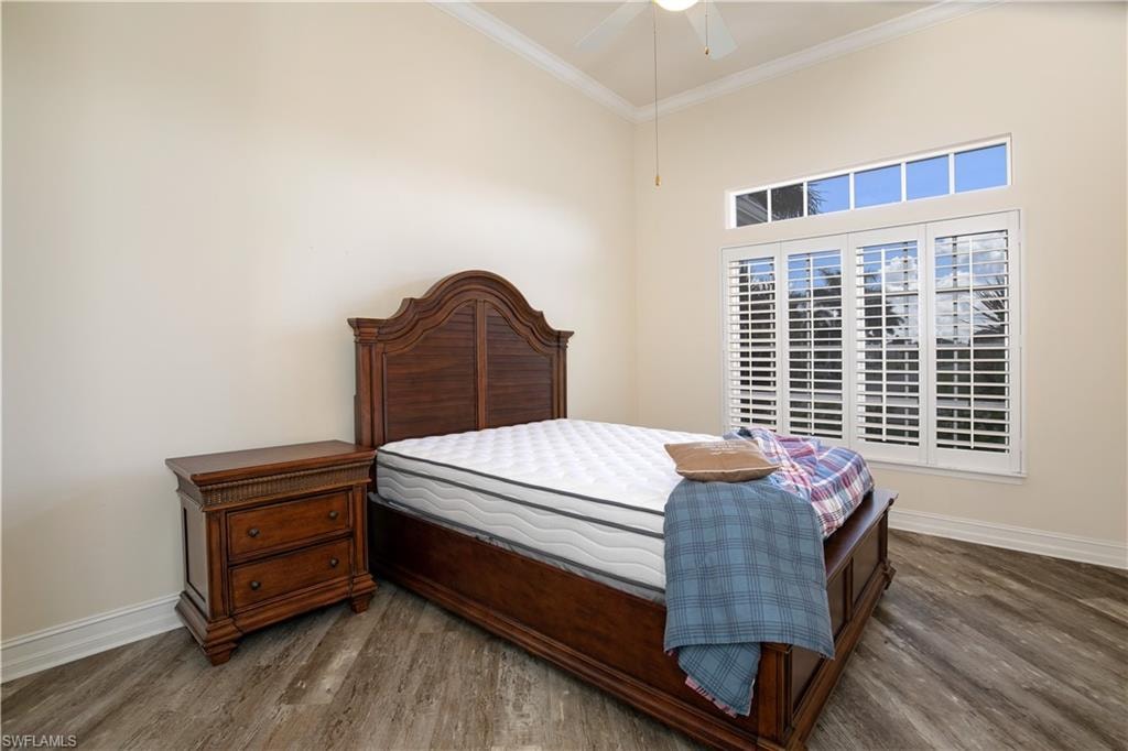 Front Den here used as Guest Bedroom with Plantation Shutters to Front Yard