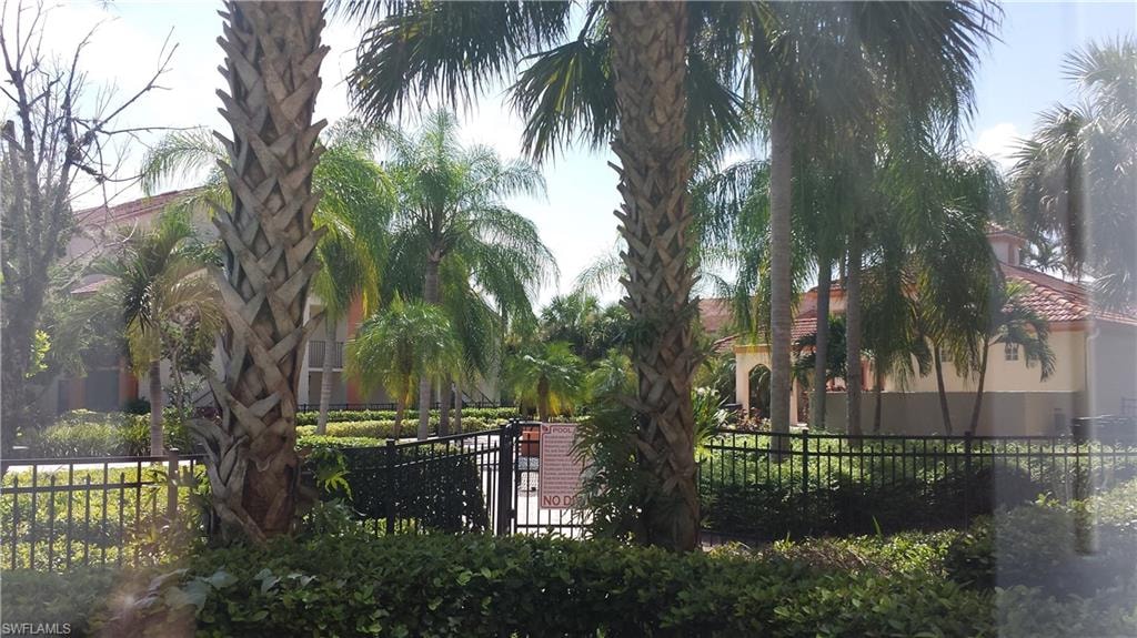 Pool area with Clubhouse in the background.