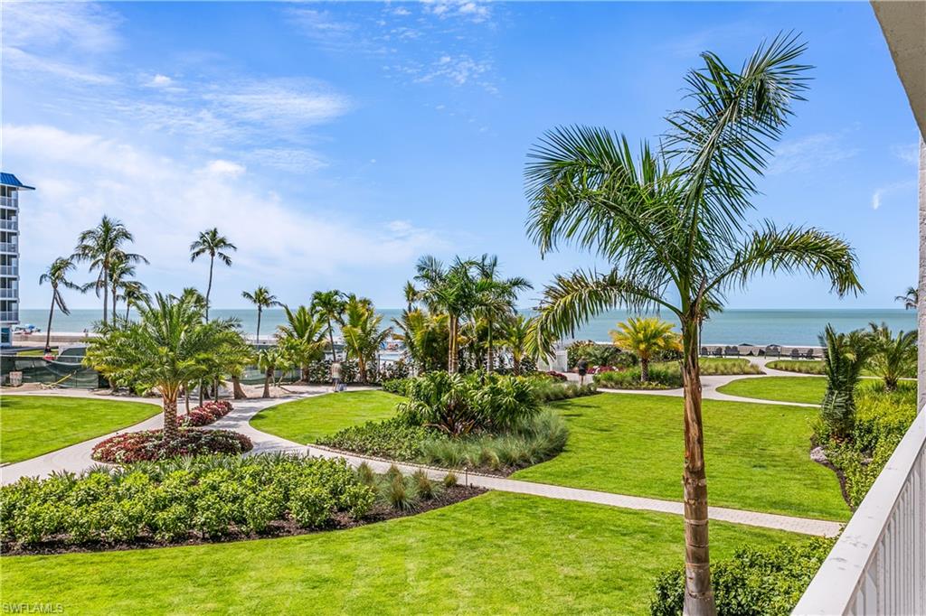 Gulf Views from your front balcony! & your back balcony!