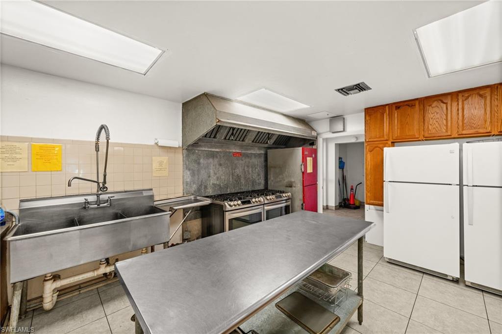 Commercial Kitchen on First Floor