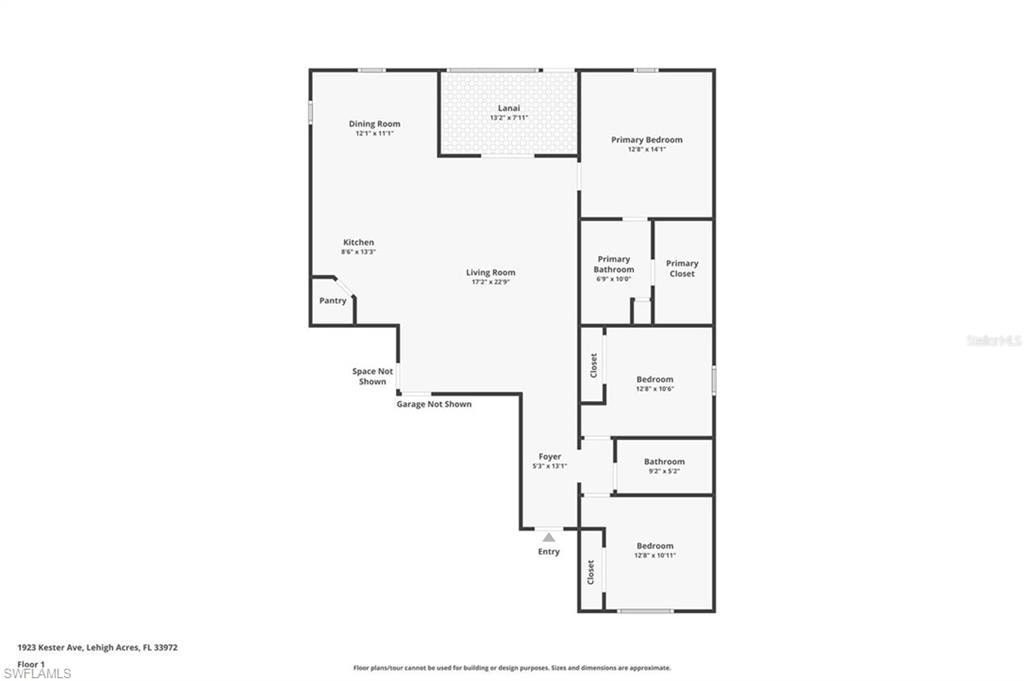 View of room layout