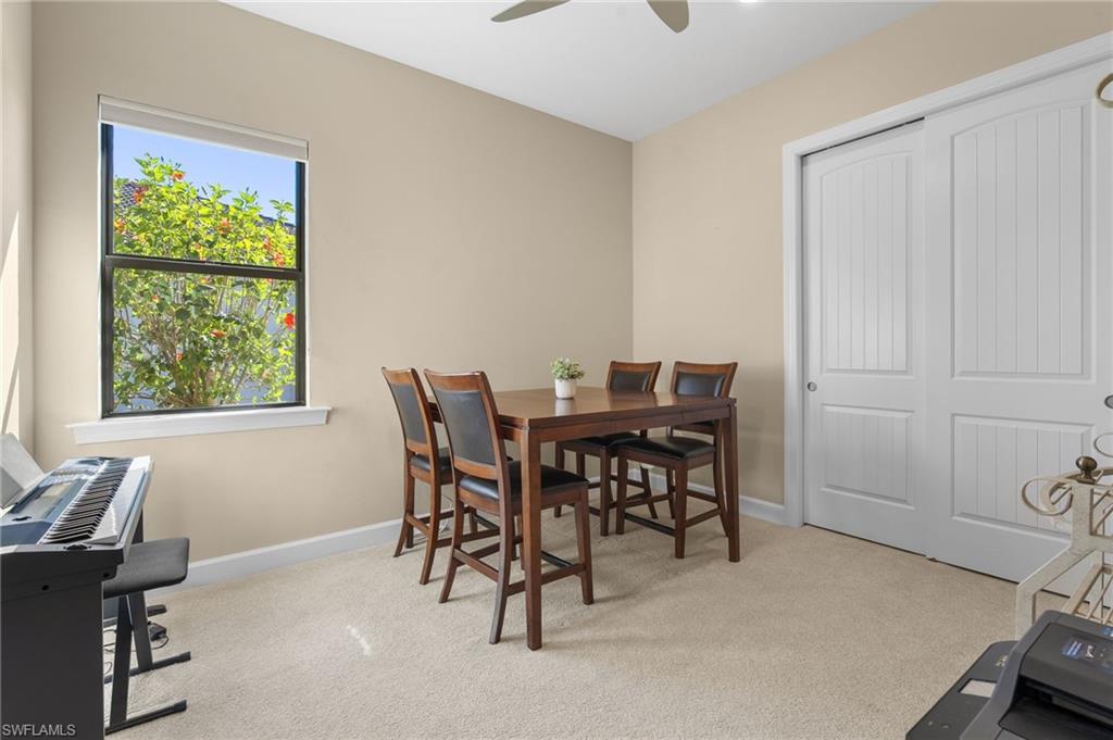 Guest Bedroom 3 (showing as a craft or flex space)