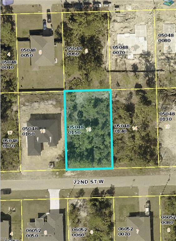 Map of property location with property parcel outlined