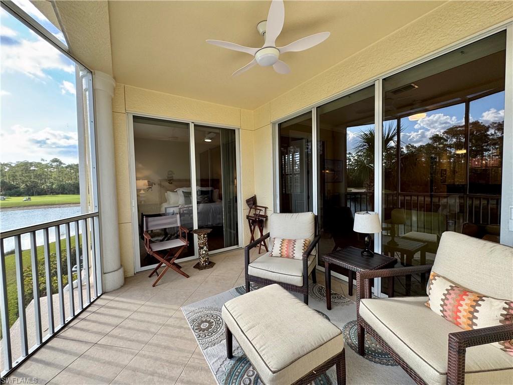Screened lanai