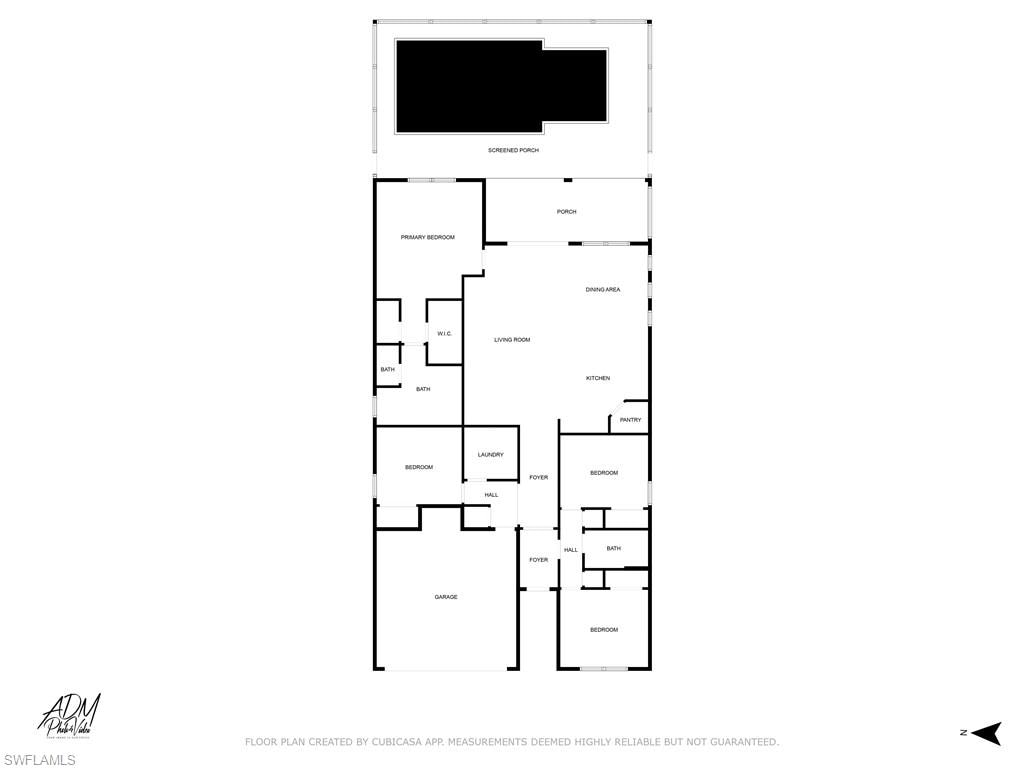View of room layout