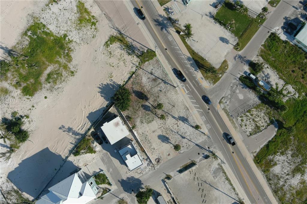 Aerial overview of property's location