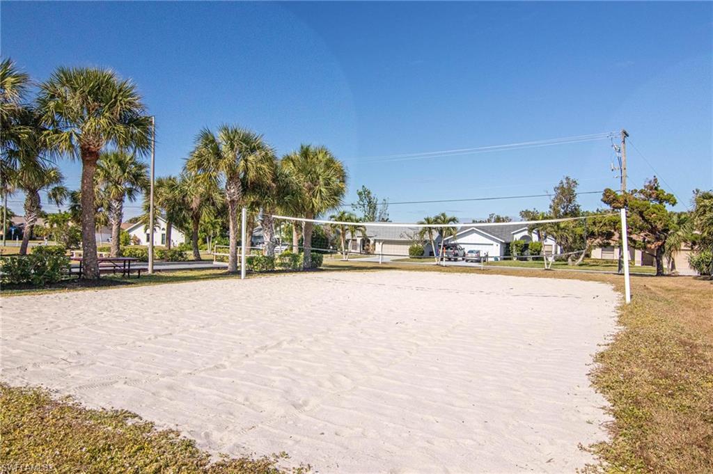 View of community with volleyball court