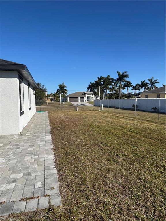 Fenced Back Yard