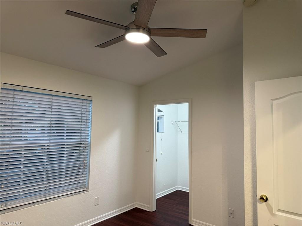 Bedroom 1 on the Right. Door to the Large Walk In Sized Closet