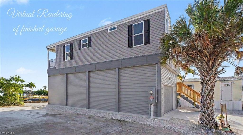 Photo is a virtual rendering to illustrate potential renovations showing enclosed garage or other space. Actual property condition may differ.