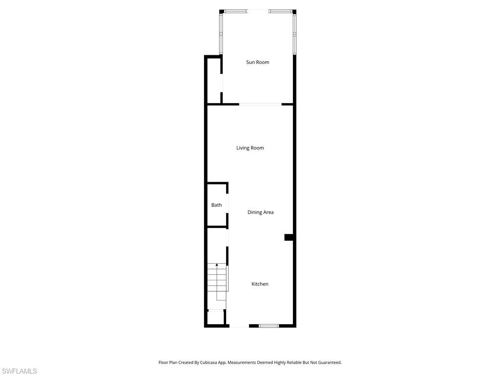 View of room layout
