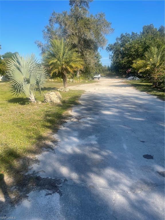 View of asphalt street