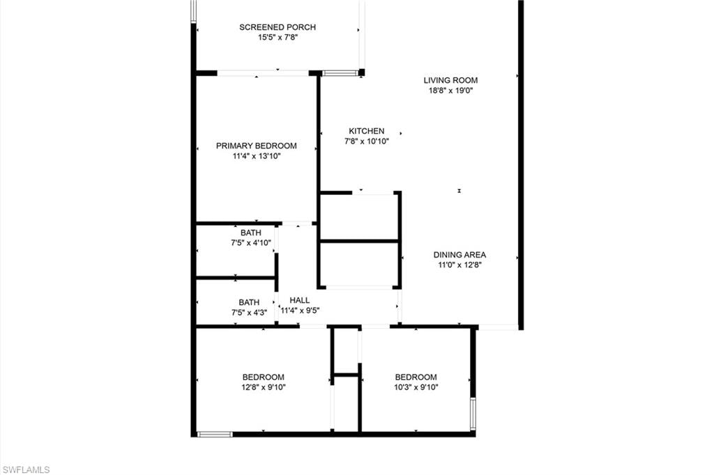 View of unit layout
