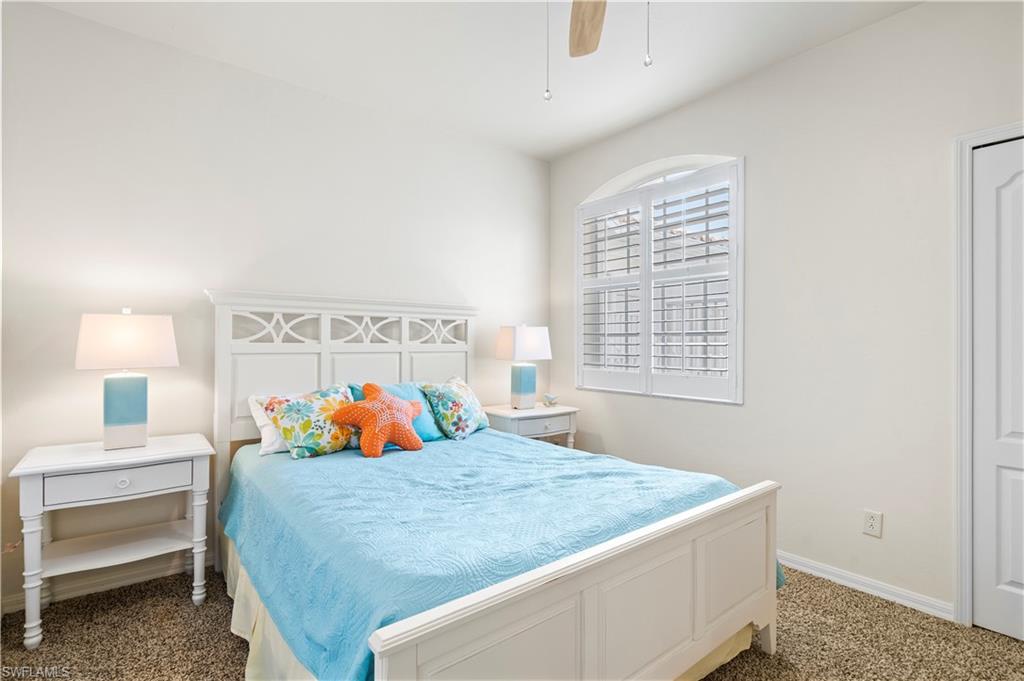 Nicely sized 2nd bedroom. Carpet.