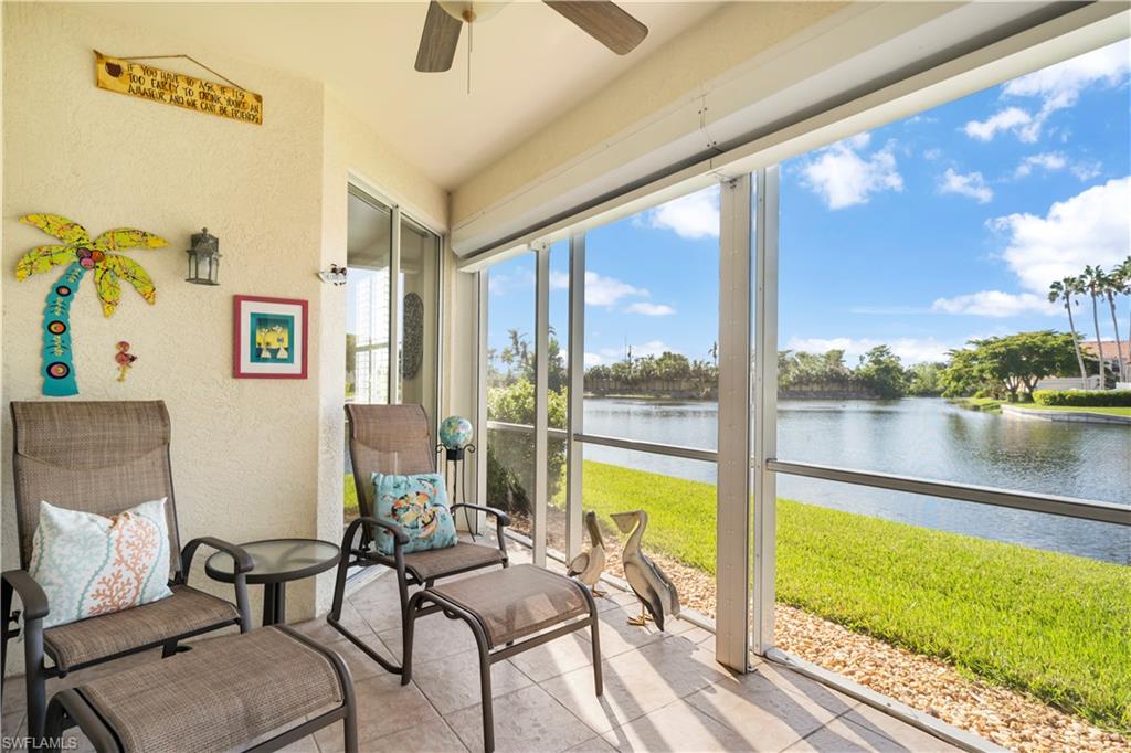 Amazing views of the lakw from your lanai.