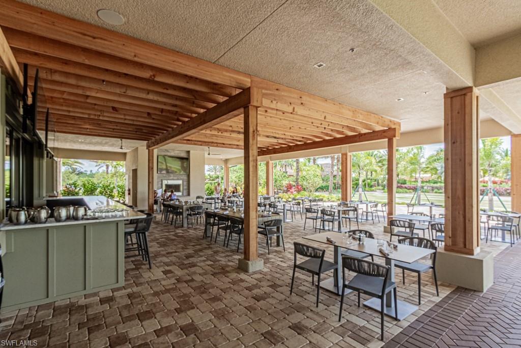 Inside the bahama Bar with multiple tv's for all sports