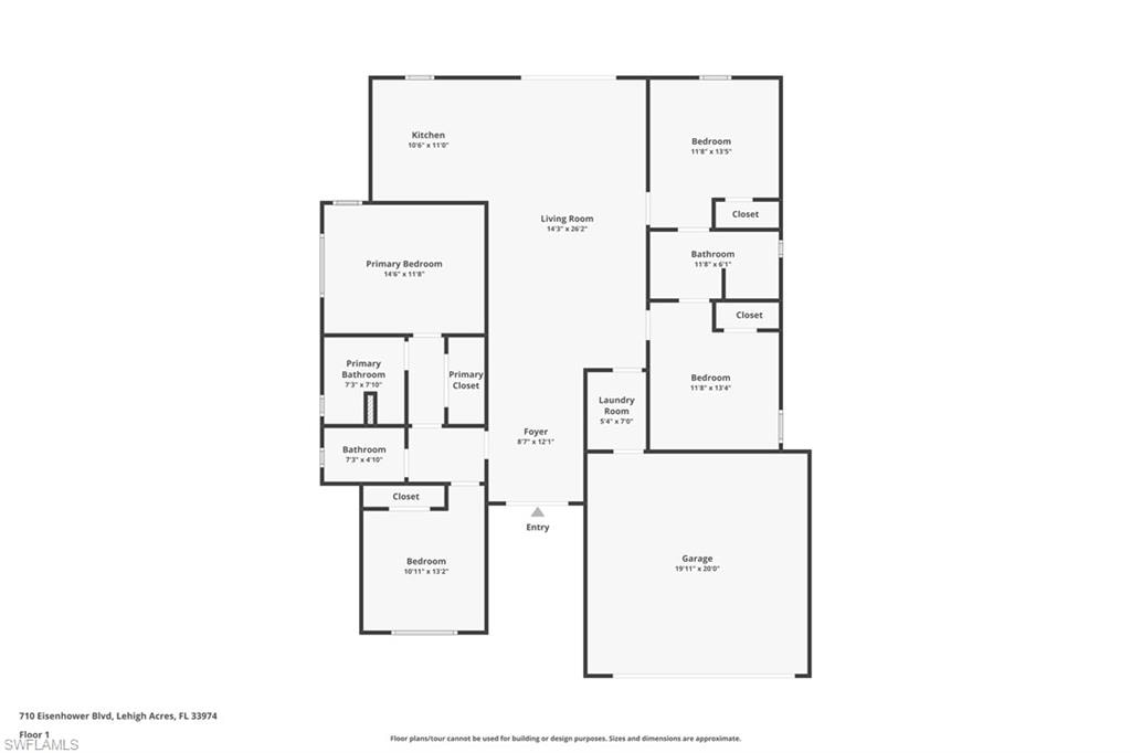 View of room layout