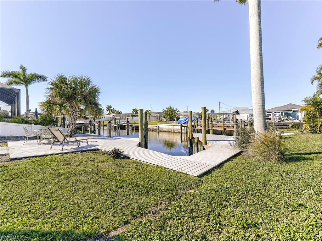 Dock With Patio Area