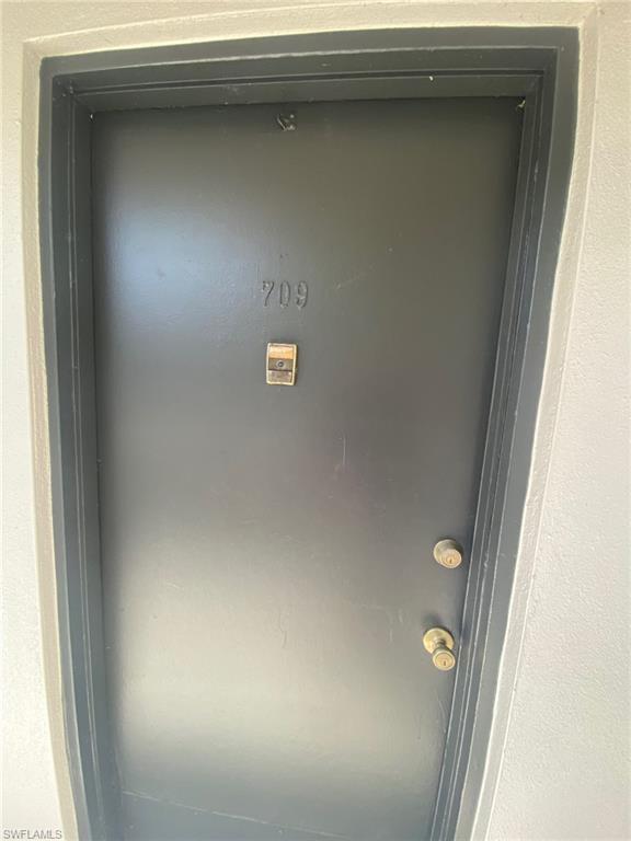 Entrance to property
