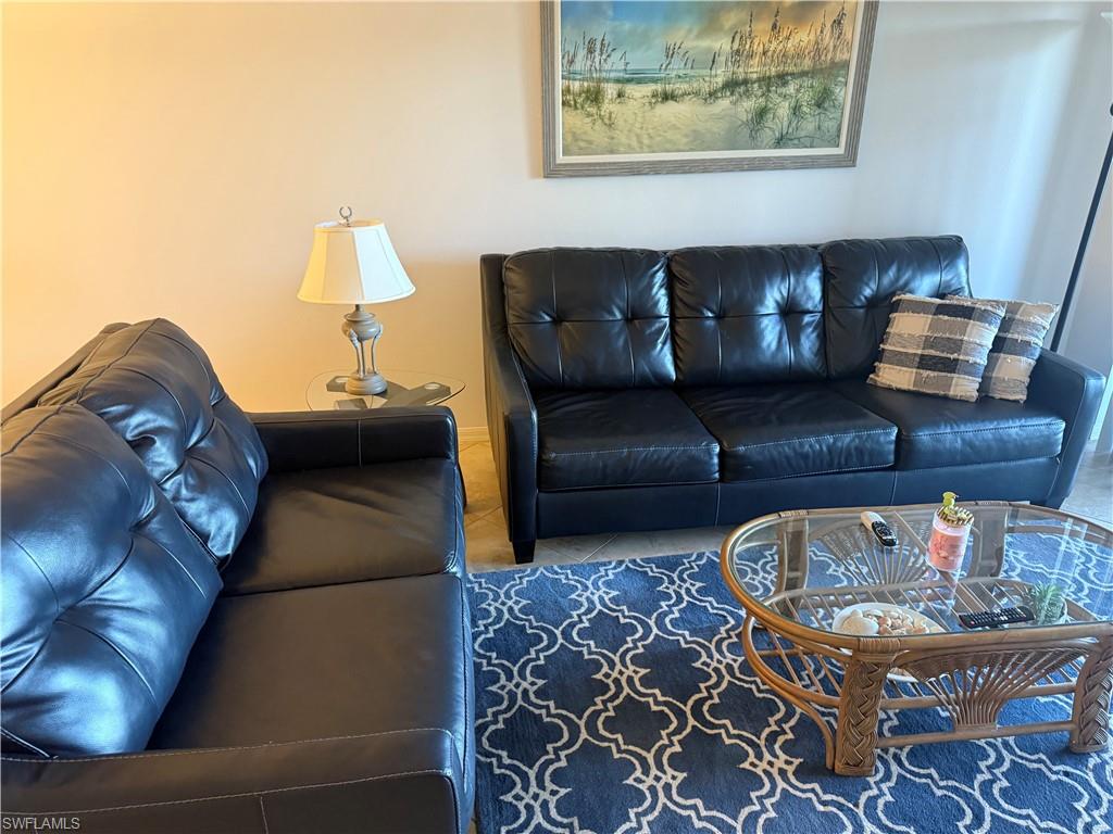 View of living area