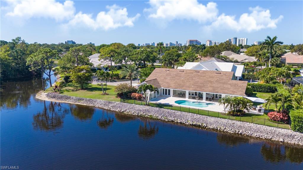 Rear lake aerial